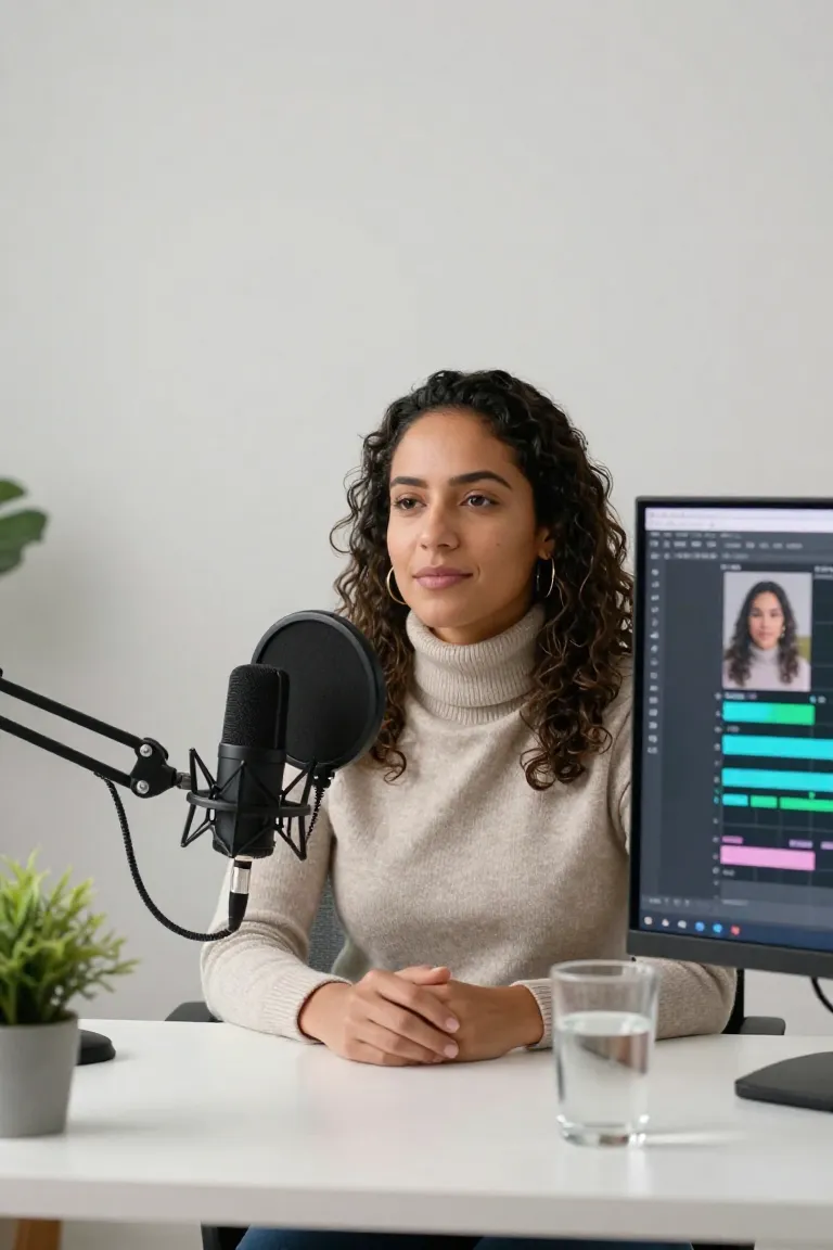 Voz para Podcast: IA Profissional - Depois
