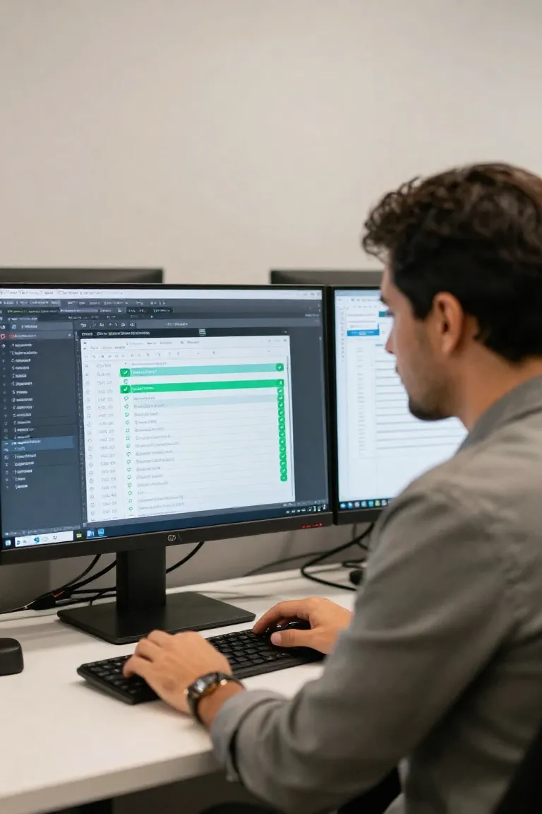 gerar audio em lote — exemplo criado na Influenciador IA