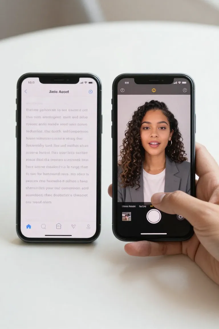 Criar Vídeo pelo Celular com IA - Depois