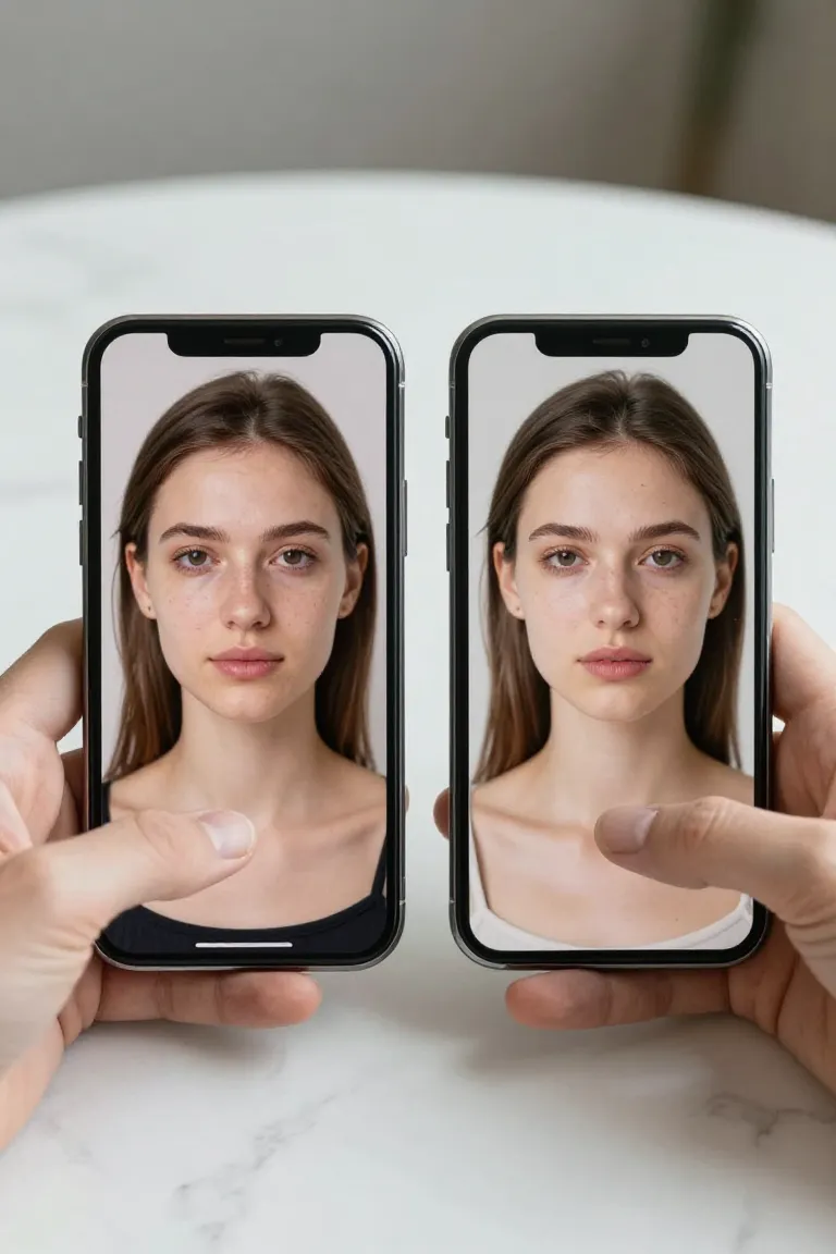 App Trocar Rosto com IA Online - Depois