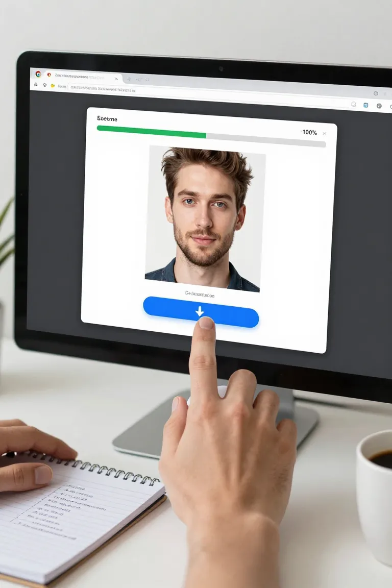 face swap extension — exemplo criado na Influenciador IA
